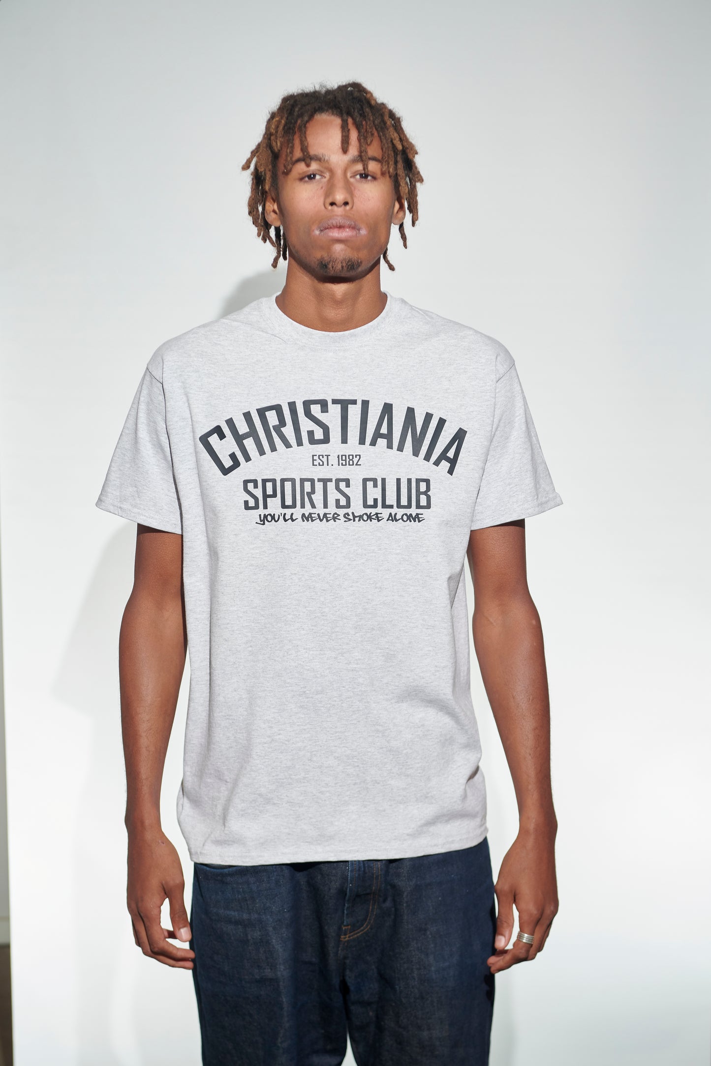 CSC Tee, Grey and Black CSC YNSA logo