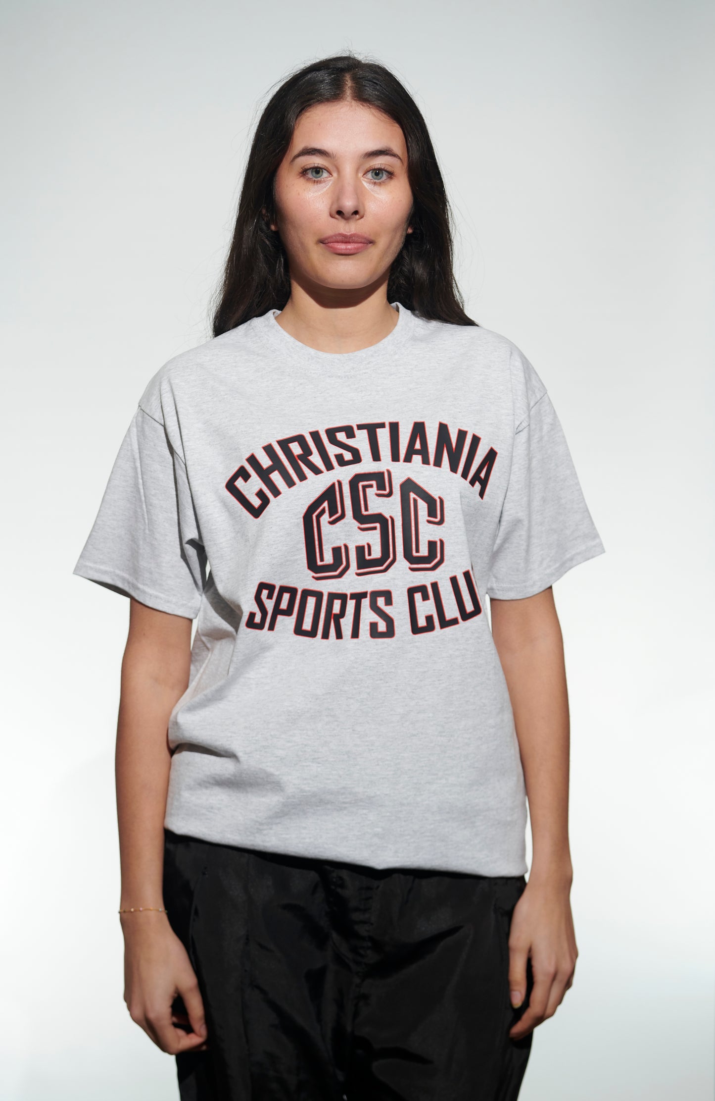 CSC Tee, Black and Red logo
