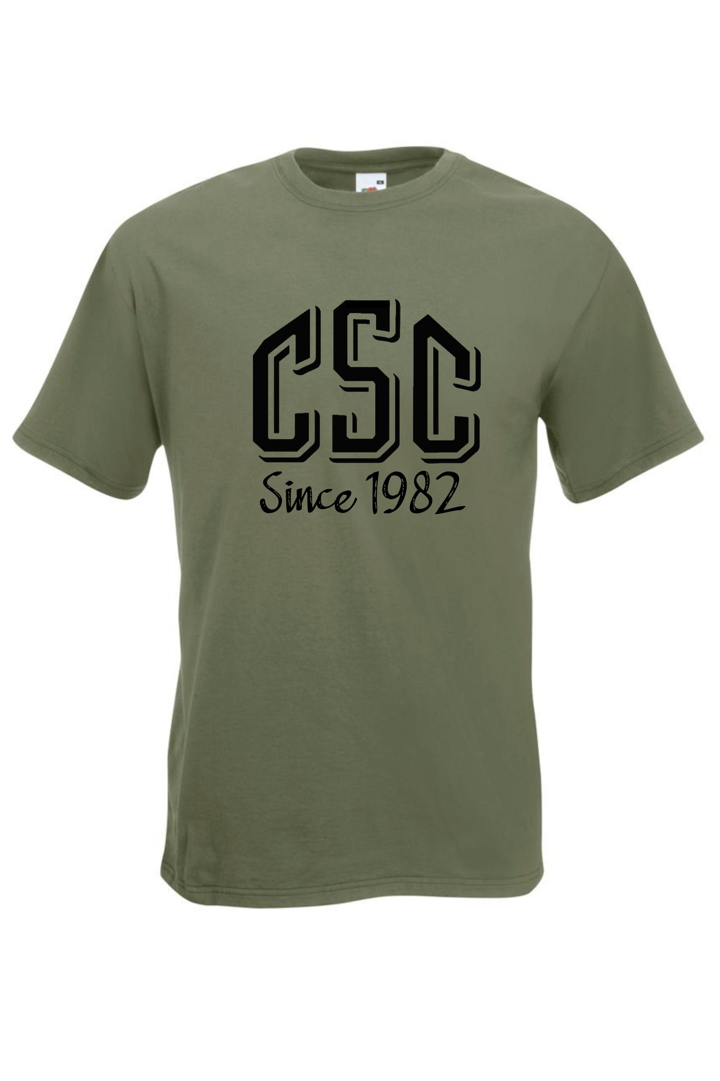 CSC Tee, Black CSC Since 1982