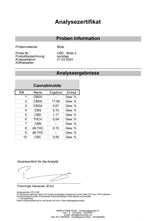 Holo label Pregrind CBD i rør 2g
