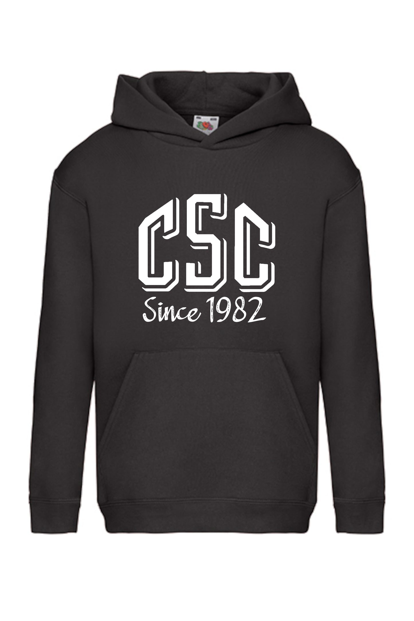 CSC Hoodie, Red and White Vintage Logo