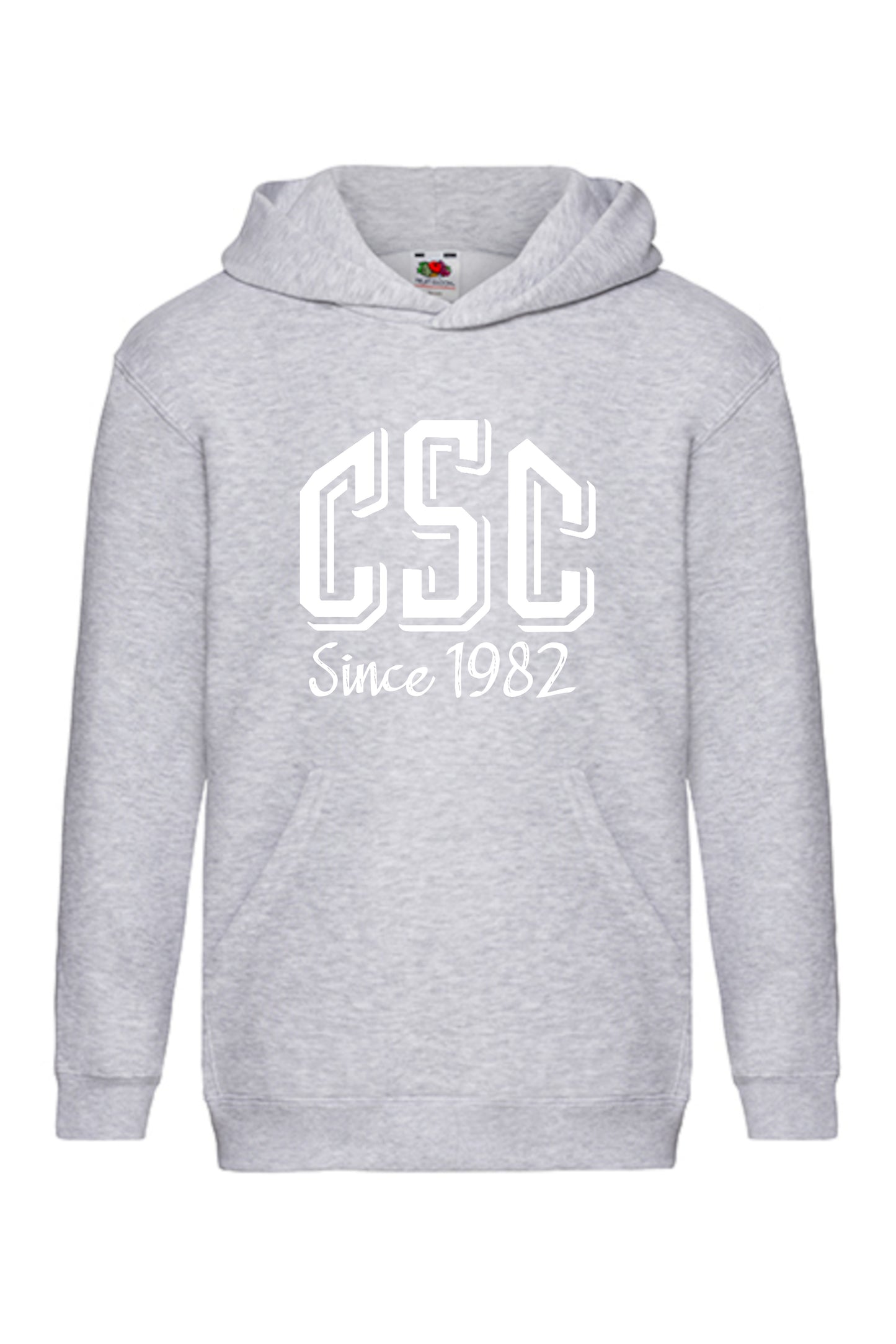 CSC Hoodie, Red and White Vintage Logo