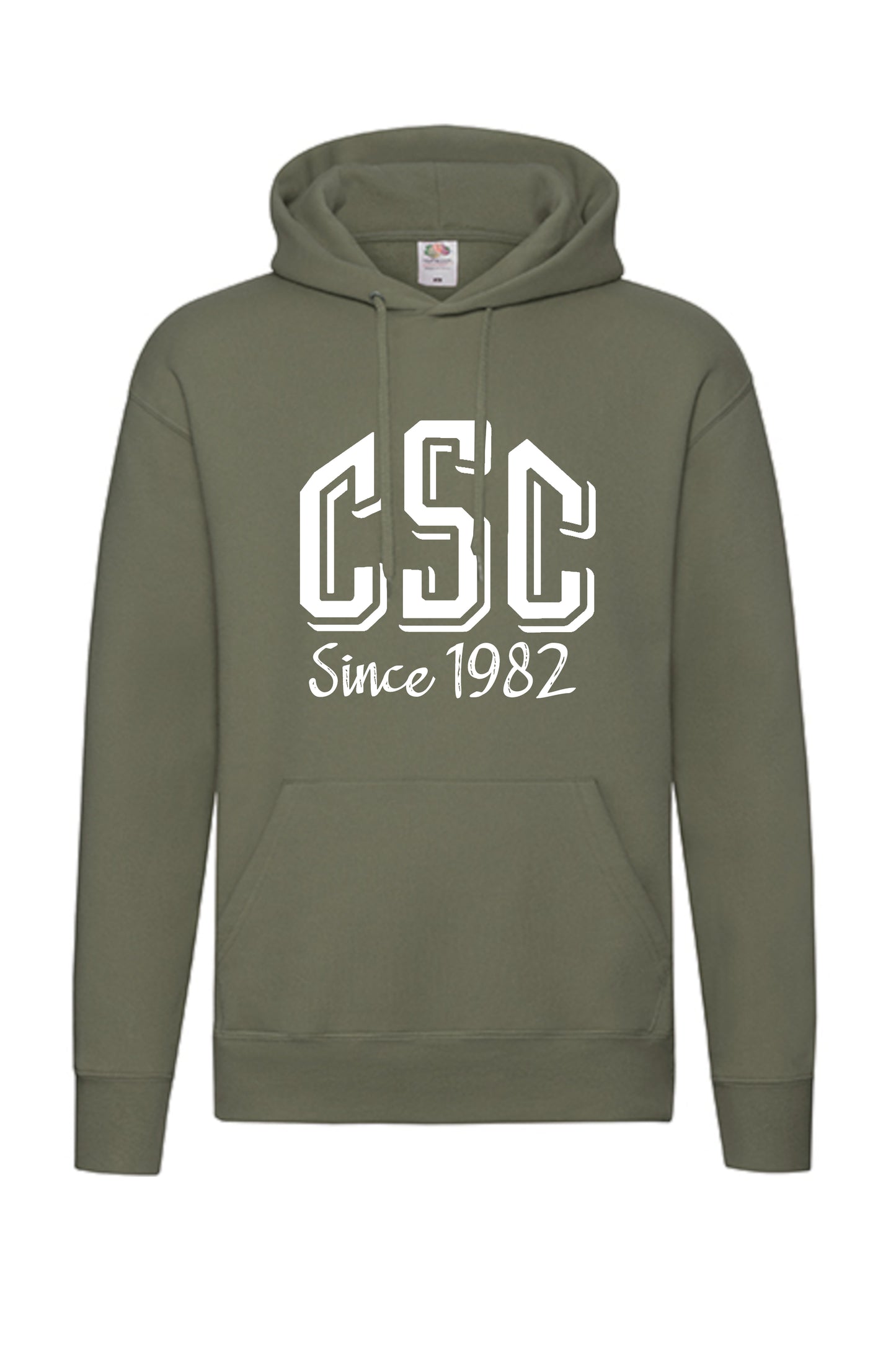 CSC Hoodie, Red and White Vintage Logo