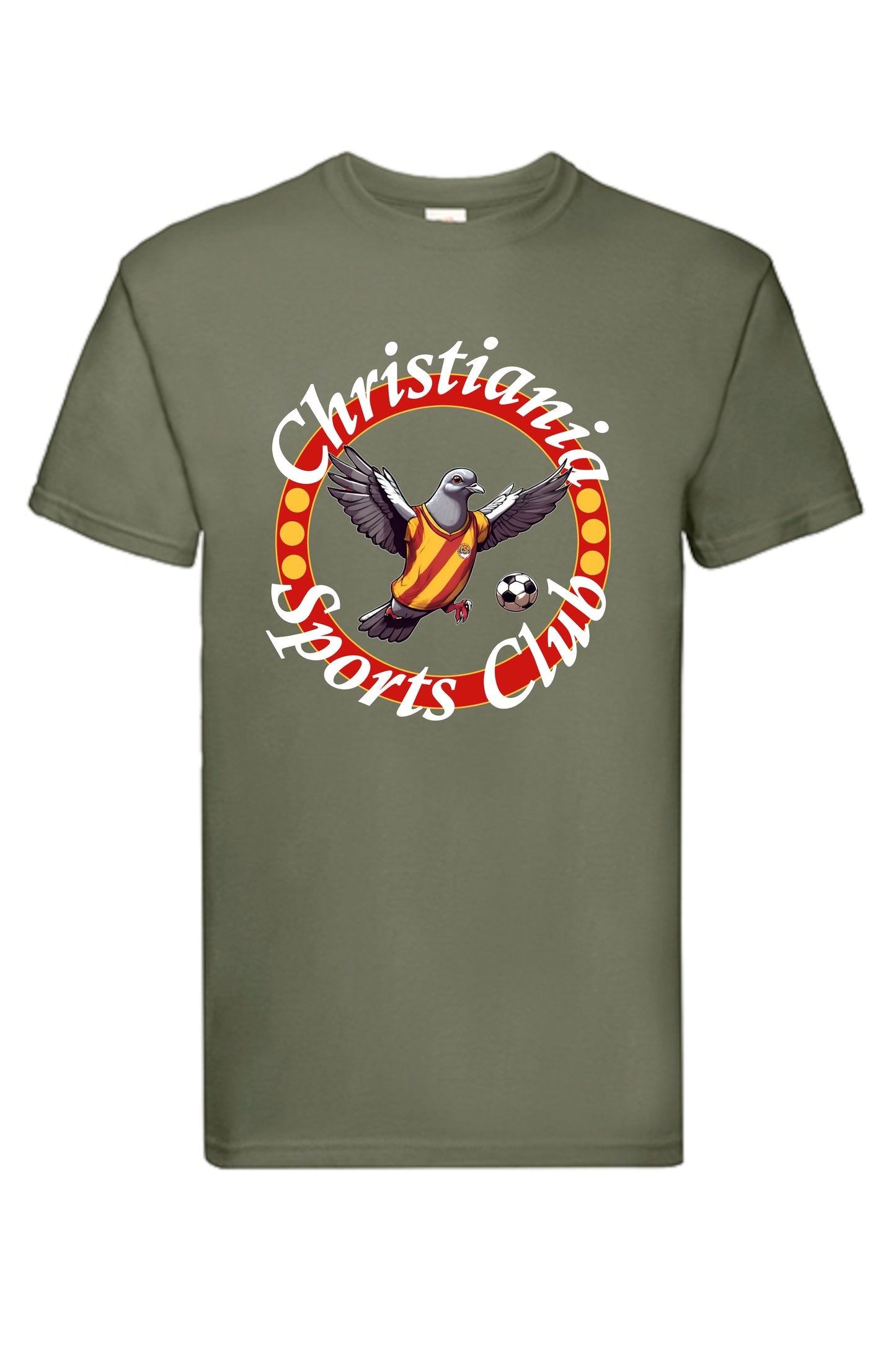 CSC Tee, Dove badge