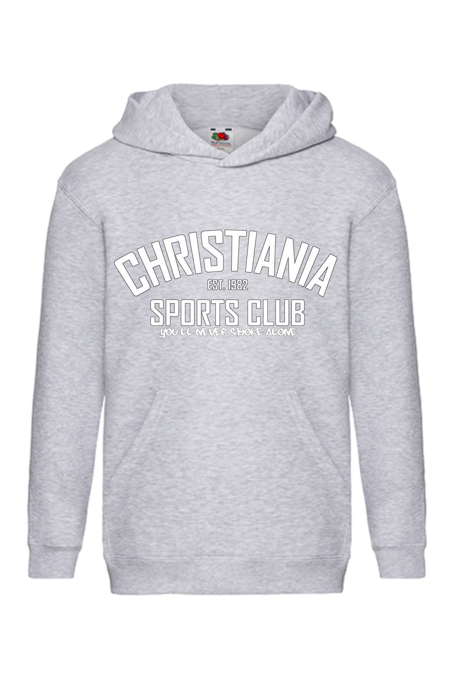 CSC Hoodie, White CSC YNSA logo