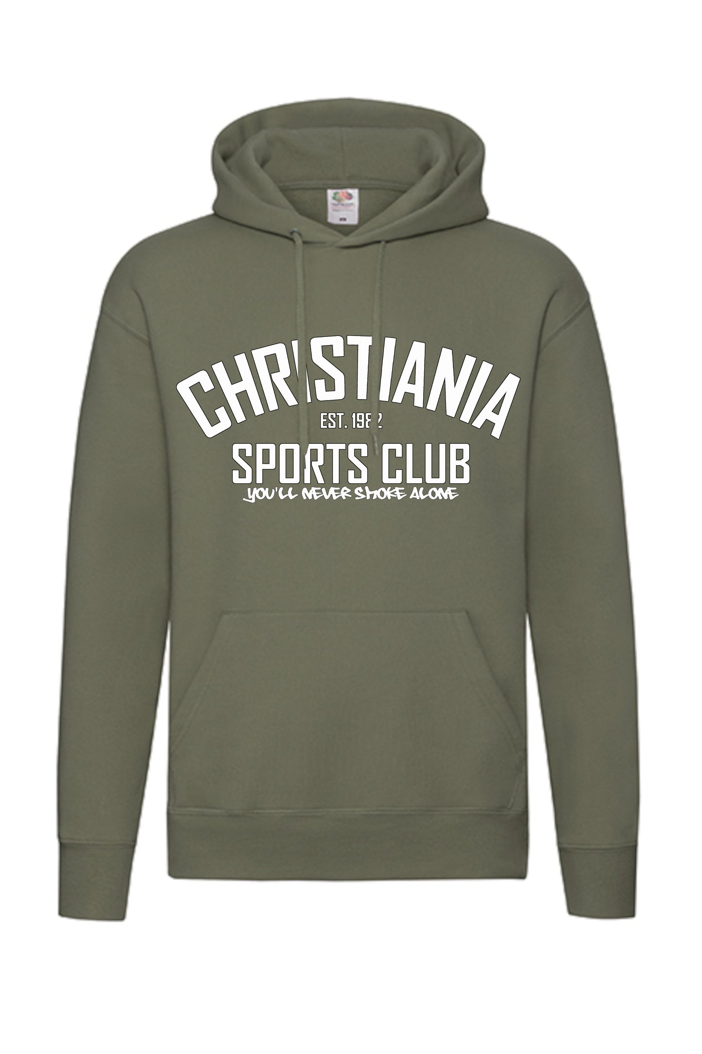 CSC Hoodie, White CSC YNSA logo