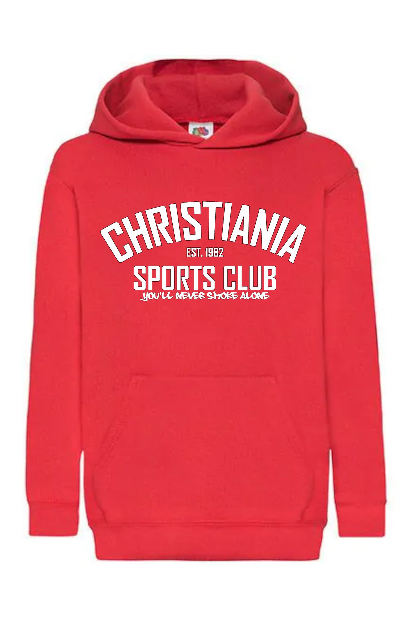 CSC Hoodie, White CSC YNSA logo
