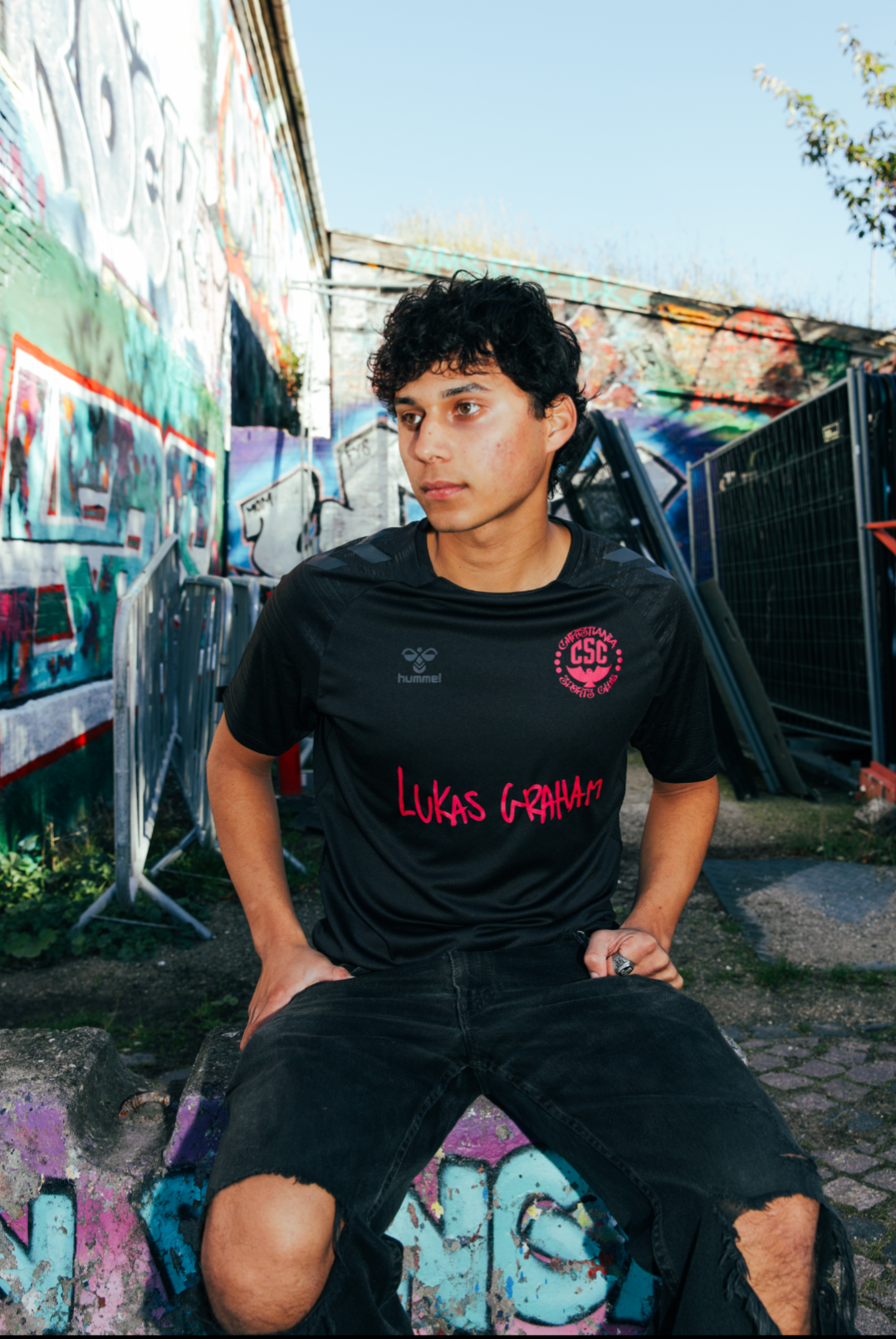 Christiania Pre Match Jersey Black/Pink