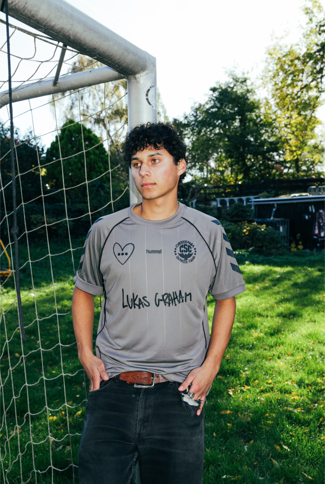 Christiania Pre Match Jersey Gray/Black