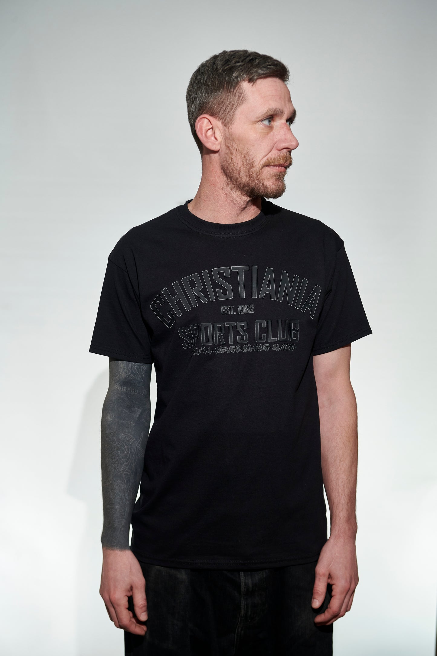 CSC Tee, Black CSC YNSA Logo