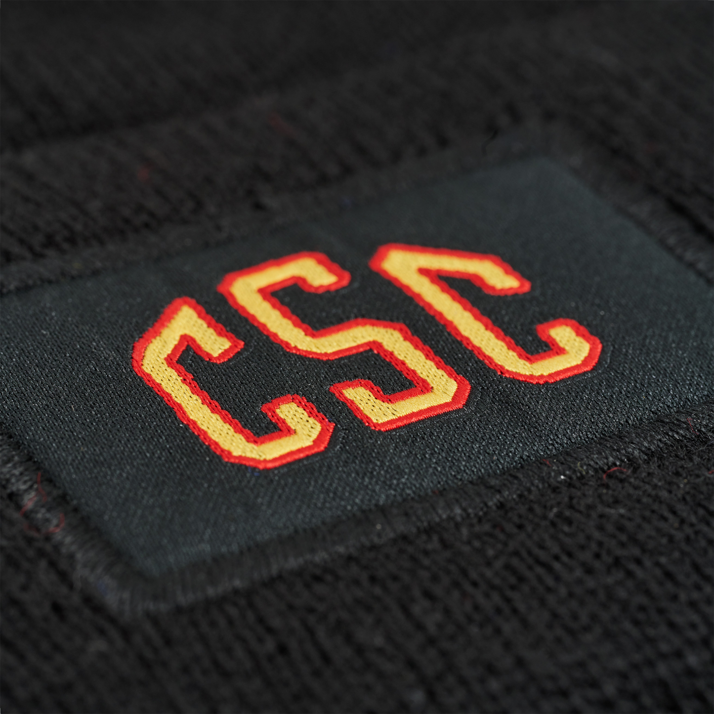 CSC Black Logo Beanie