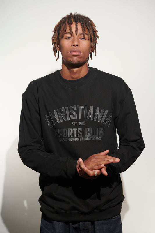CSC Sweatshirt, Black on Black YNSA Logo