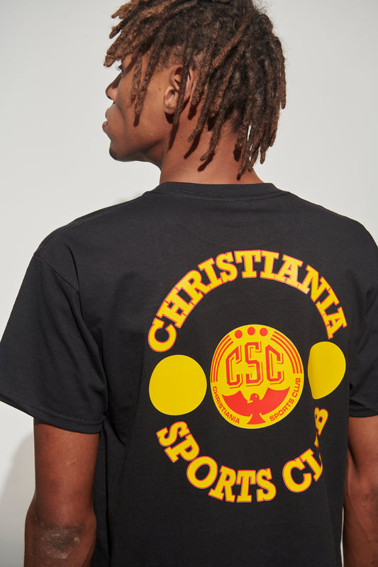 CSC Tee, Red and Yellow Big logo