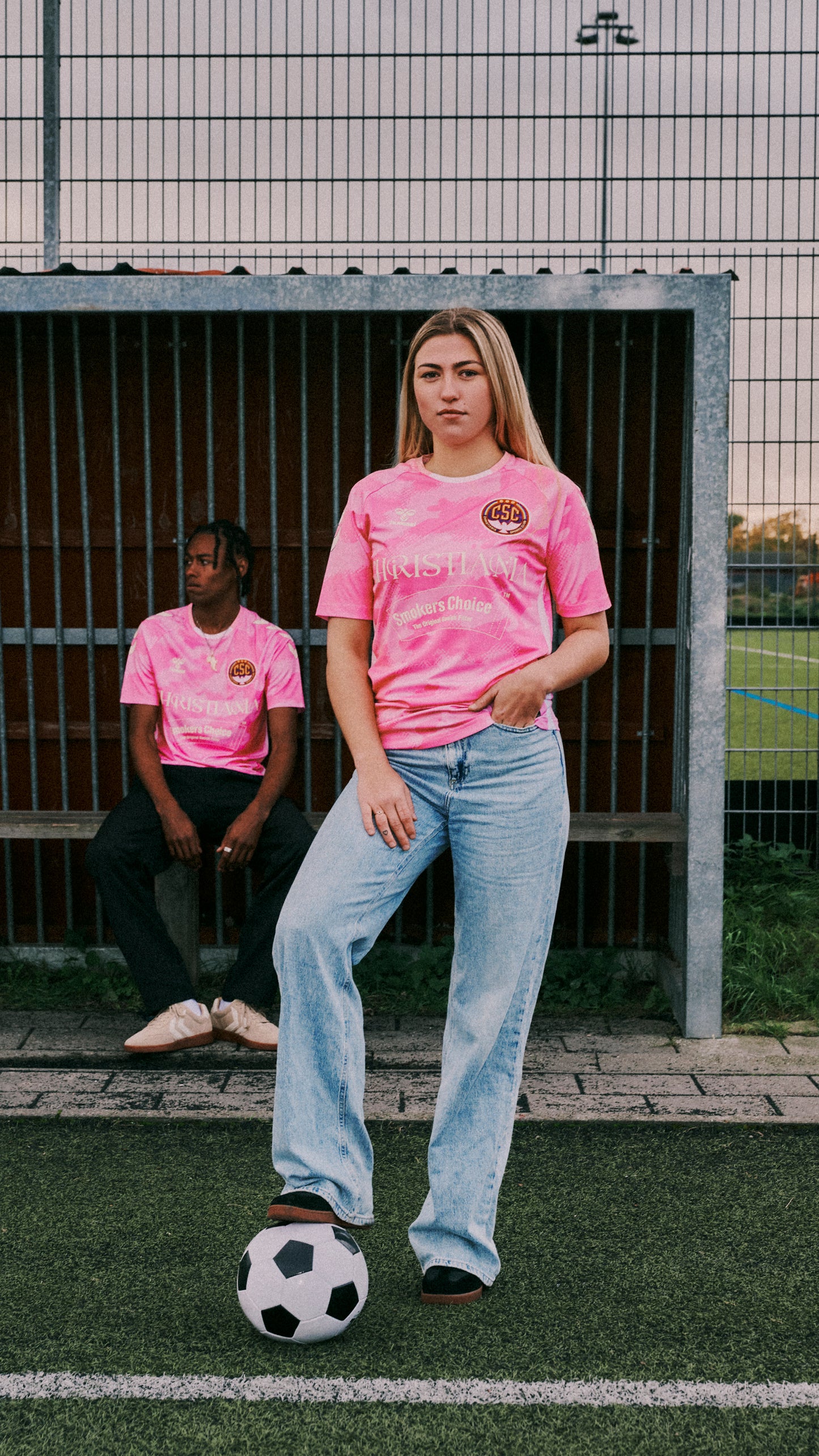 Christiania Pink Camo 3. Trøje / 3. Kit