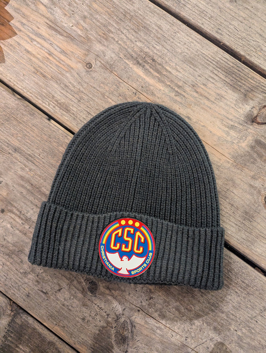 Christiania Logo Beanie Dark Grey