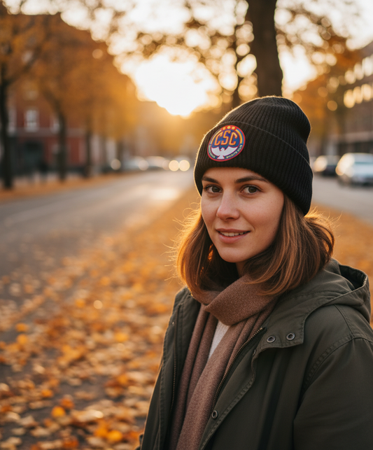 Christiania Logo Beanie Dark Grey