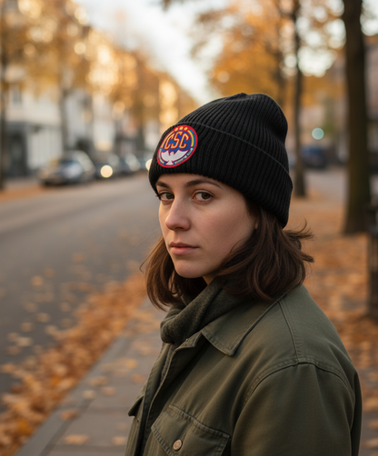 Christiania Logo Beanie Dark Grey