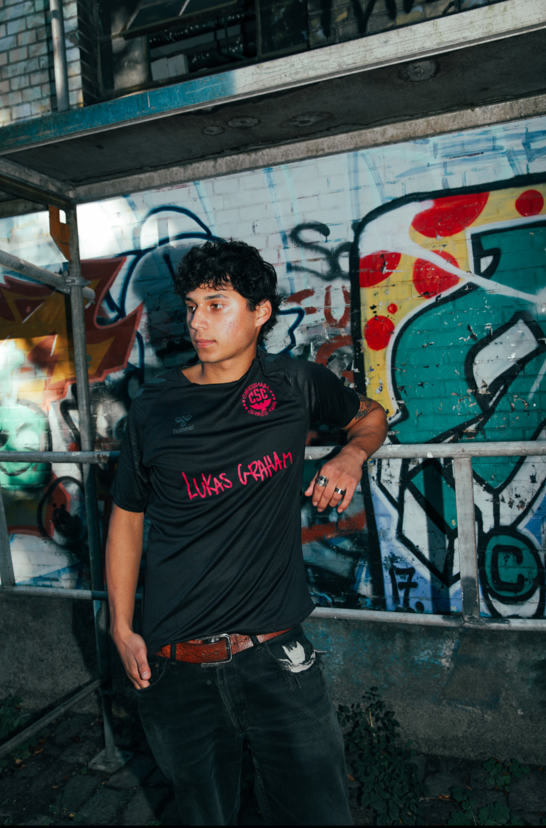 Christiania Pre Match Jersey Black/Pink
