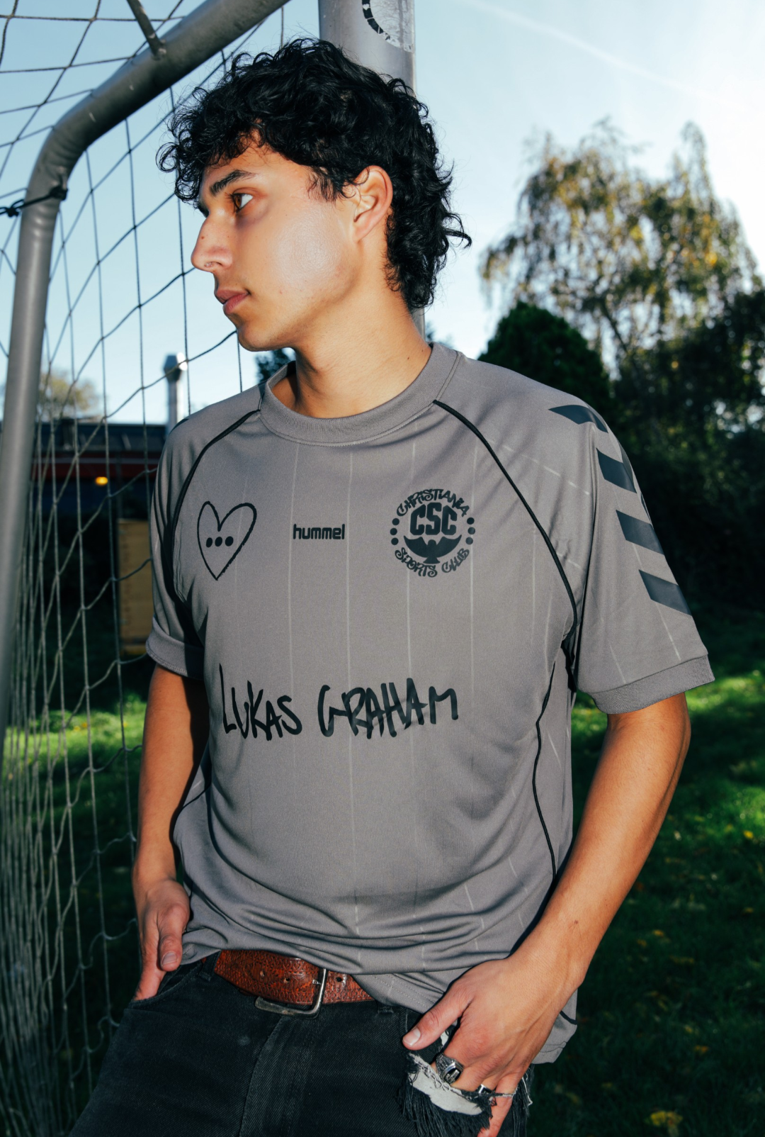 Christiania Pre Match Jersey Gray/Black