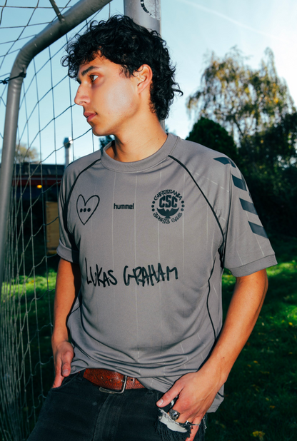Christiania Pre Match Jersey Gray/Black