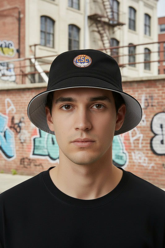 Christiania Bucket Hat Black/Grey